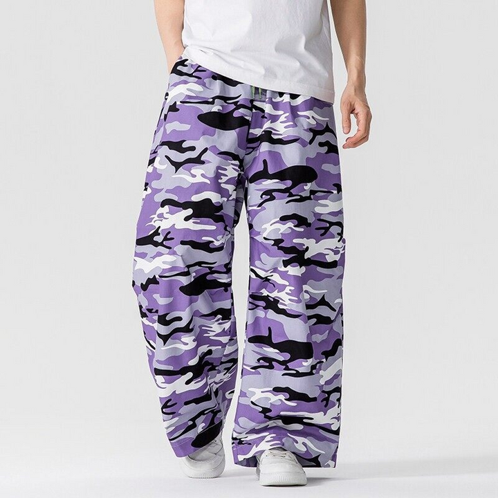 Camo-X Wide Leg Trousers