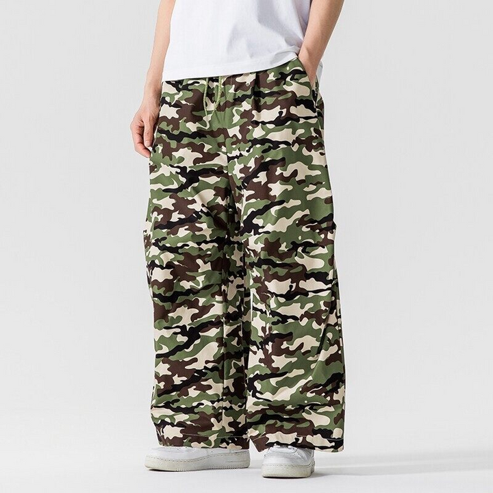 Camo-X Wide Leg Trousers