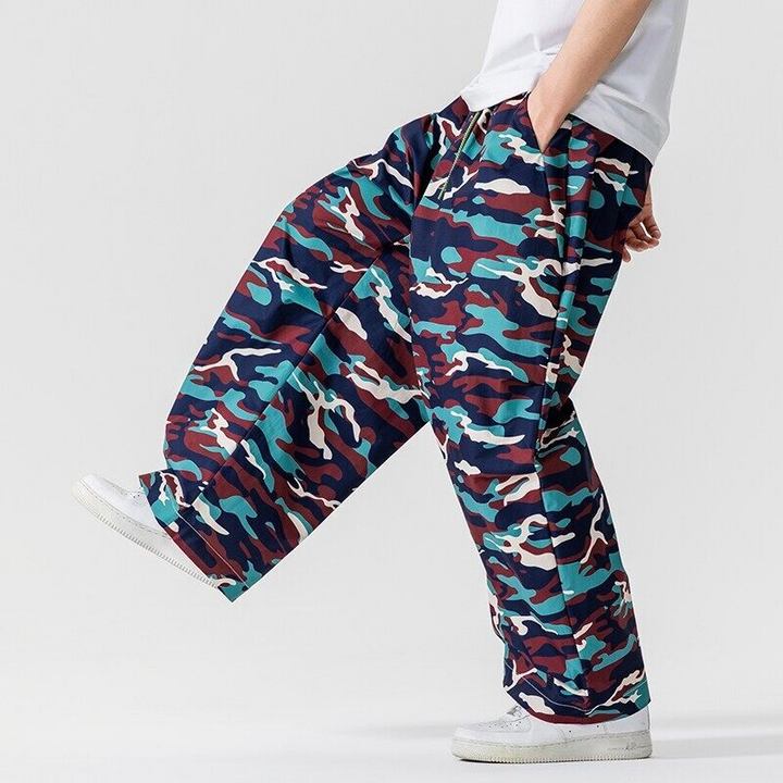 Camo-X Wide Leg Trousers
