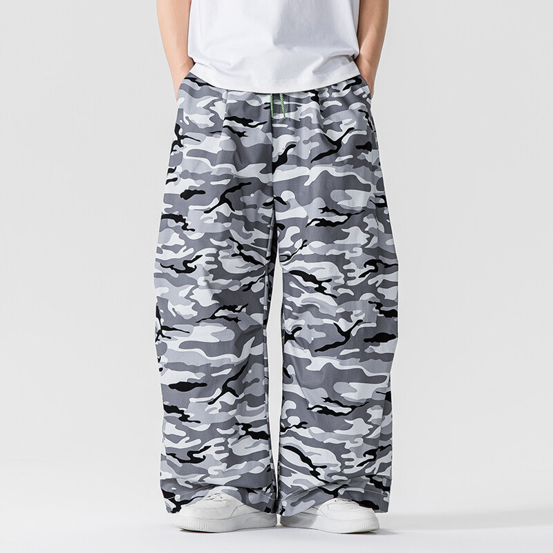 Camo-X Wide Leg Trousers