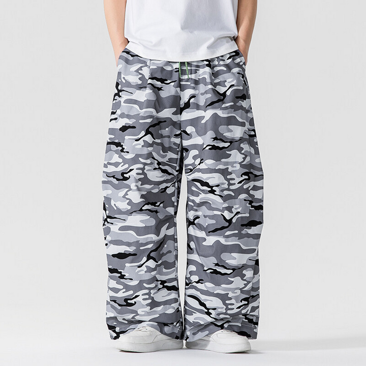 Camo-X Wide Leg Trousers