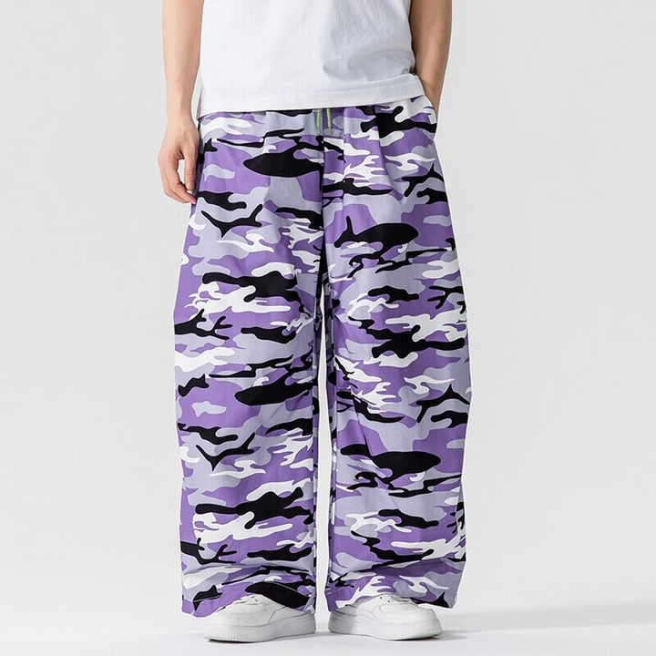 Camo-X Wide Leg Trousers