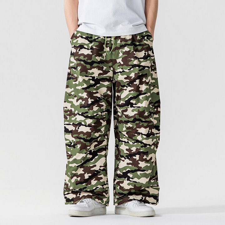 Camo-X Wide Leg Trousers