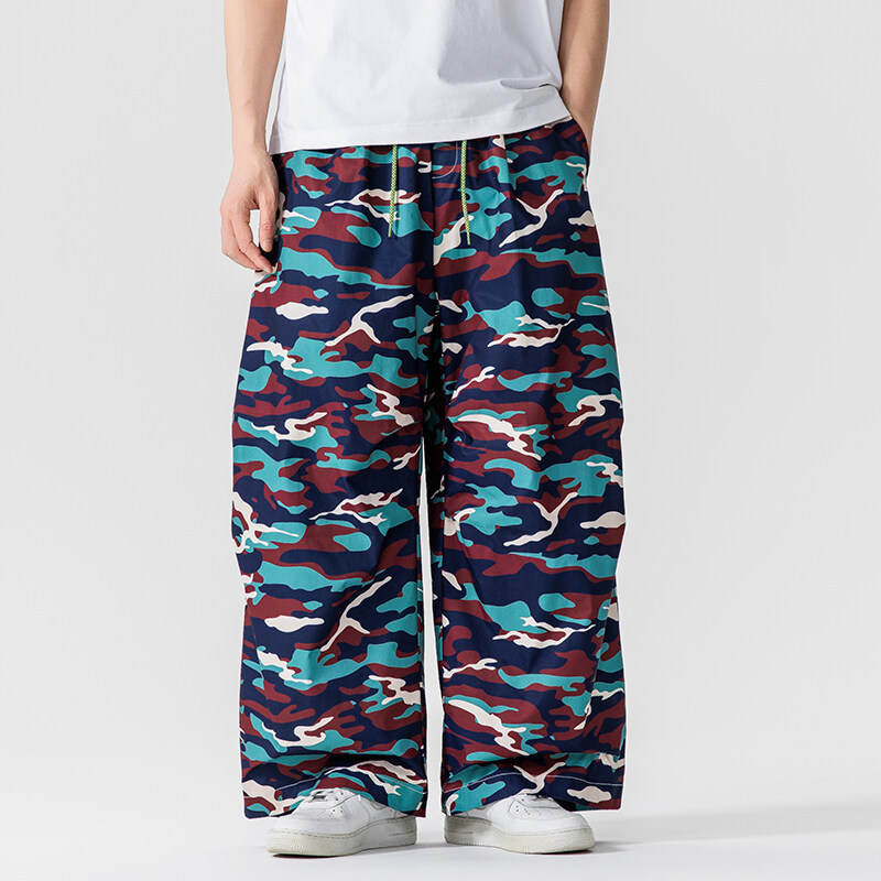 Camo-X Wide Leg Trousers