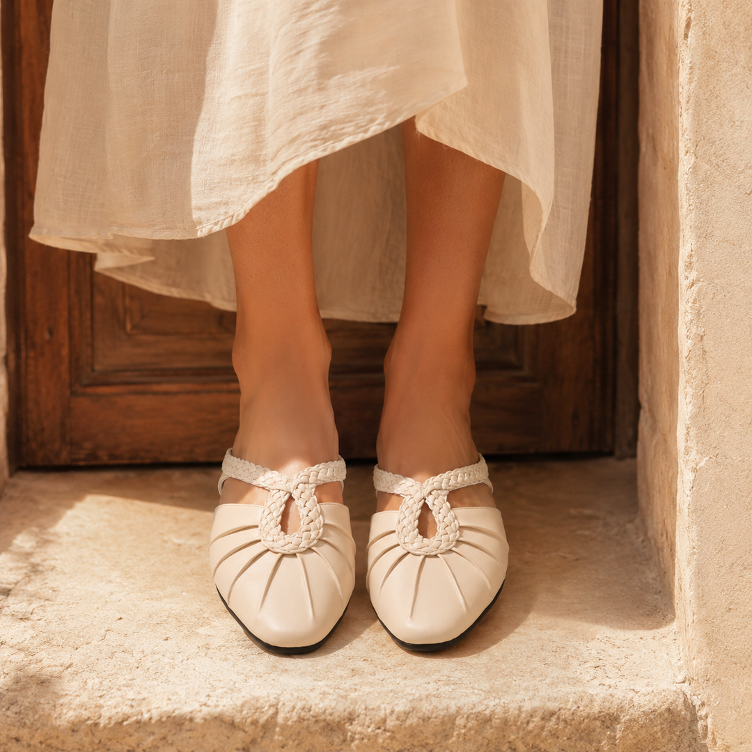 Plait & Soul Braided Mules