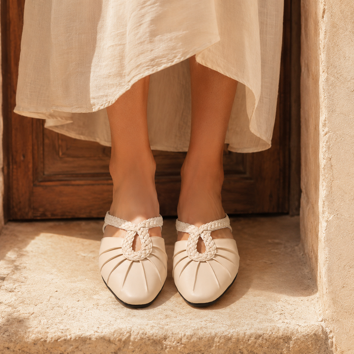 Plait & Soul Braided Mules