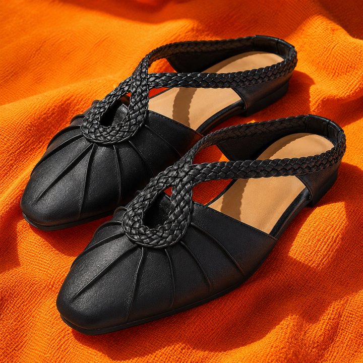 Plait & Soul Braided Mules