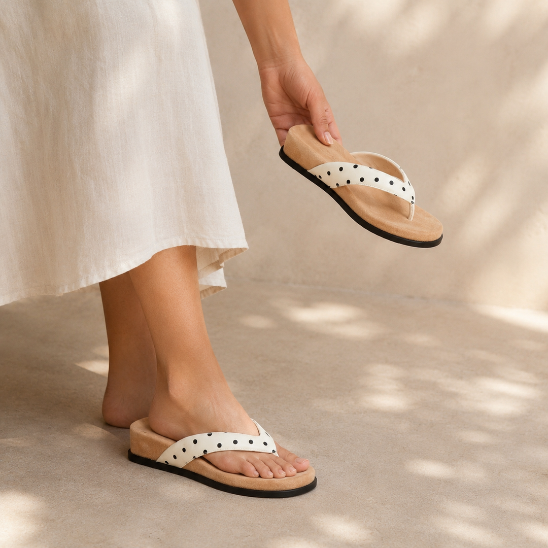 Margot Polka Sandals