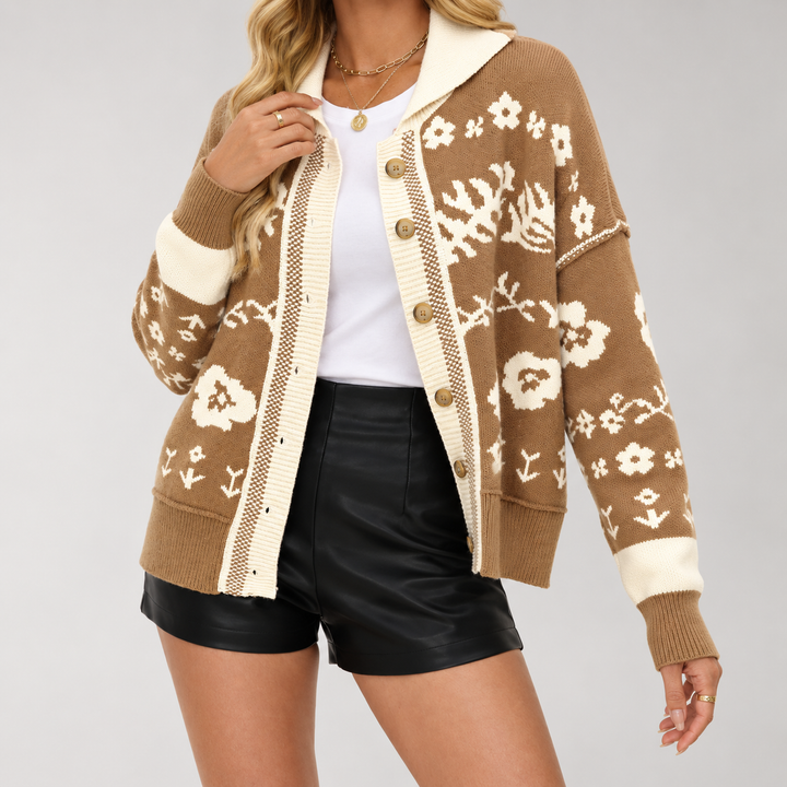 Linnea Folk Knit Cardigan