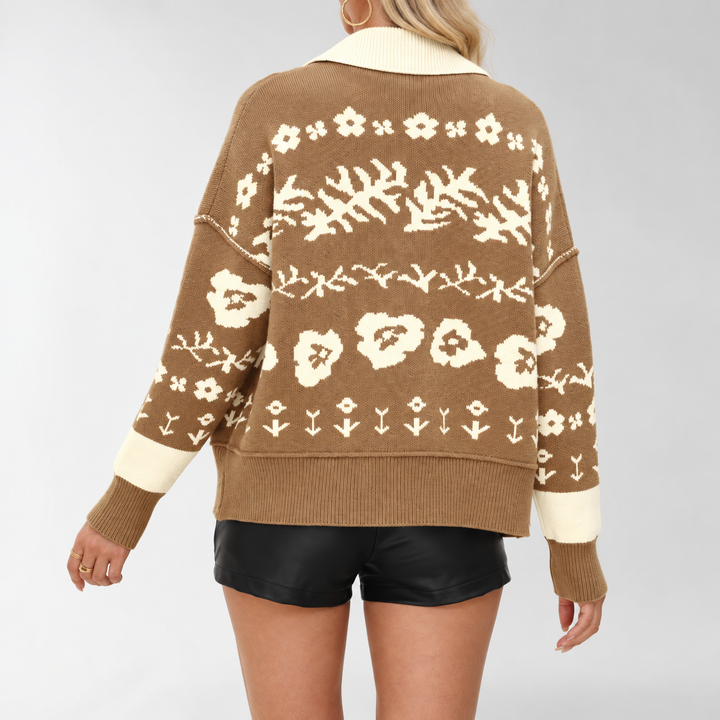 Linnea Folk Knit Cardigan