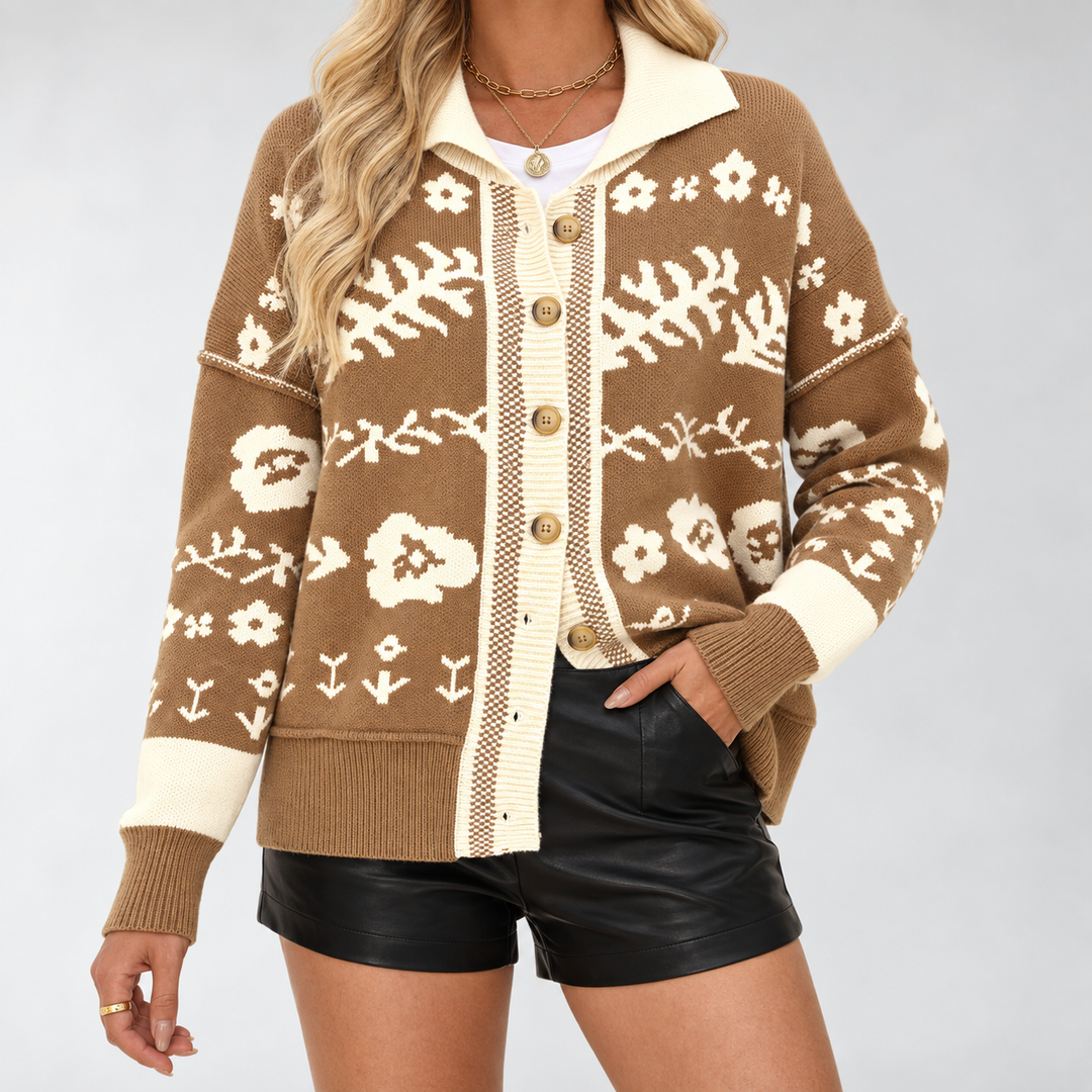 Linnea Folk Knit Cardigan