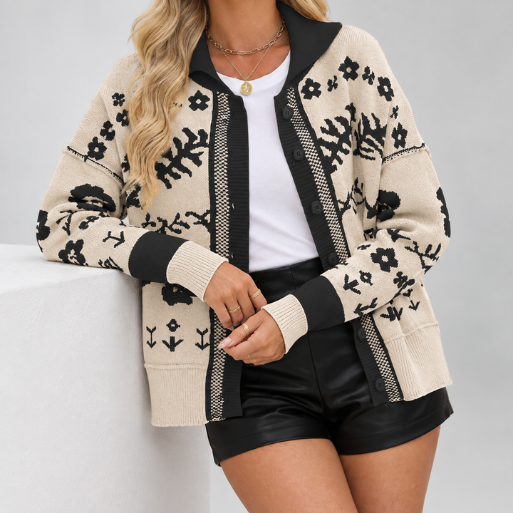 Linnea Folk Knit Cardigan