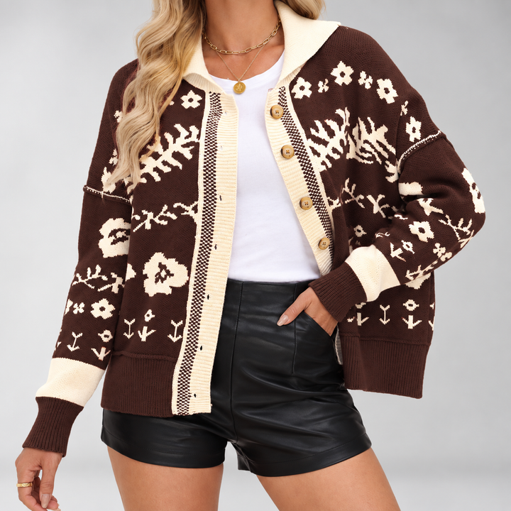Linnea Folk Knit Cardigan