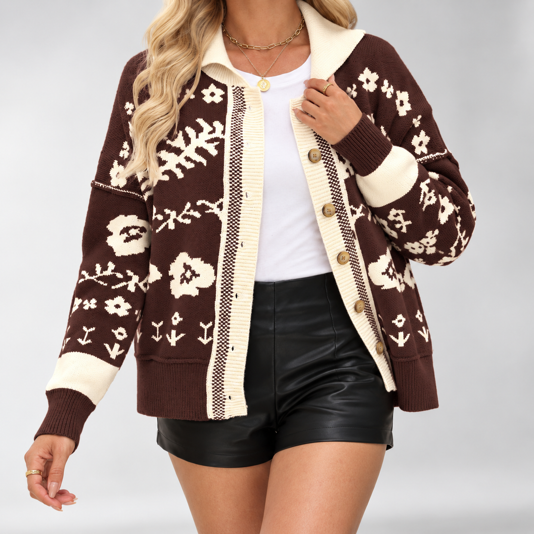 Linnea Folk Knit Cardigan