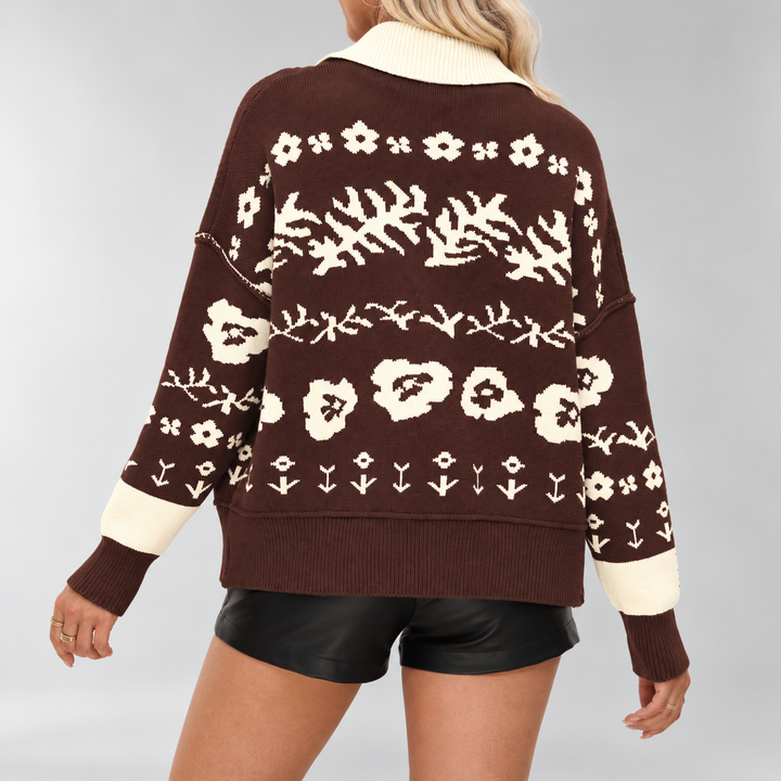 Linnea Folk Knit Cardigan