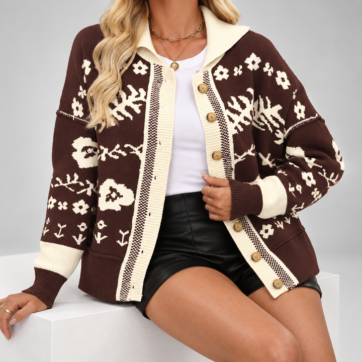 Linnea Folk Knit Cardigan