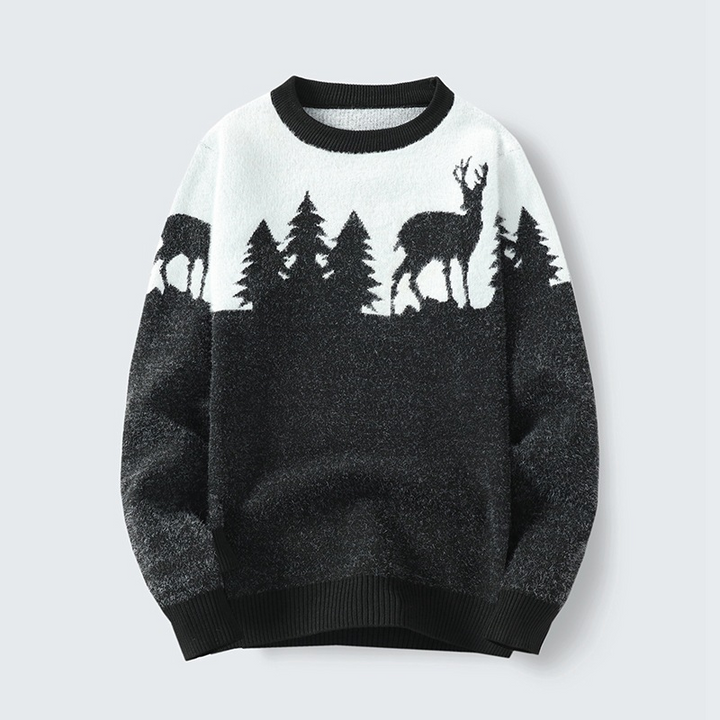 Crimson Pines Sweater