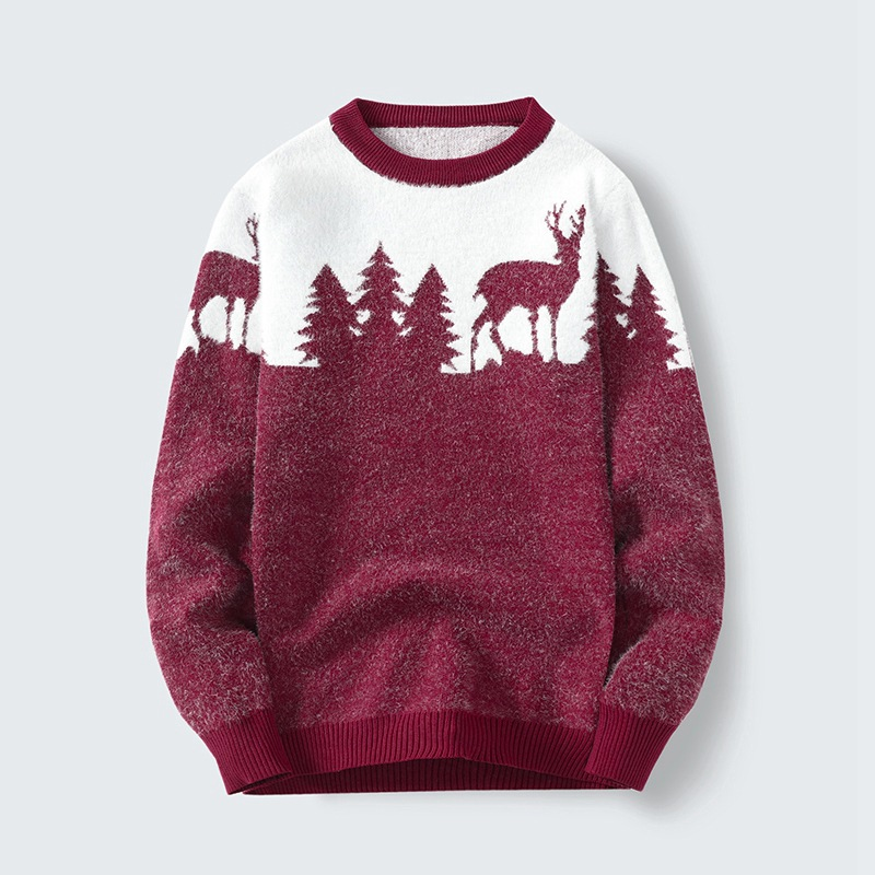 Crimson Pines Sweater