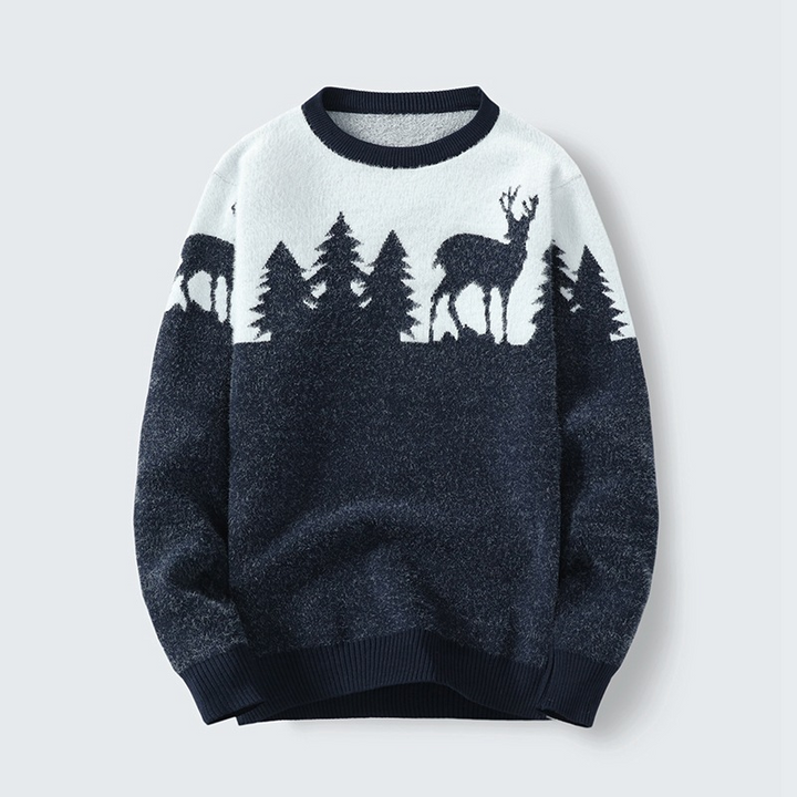 Crimson Pines Sweater