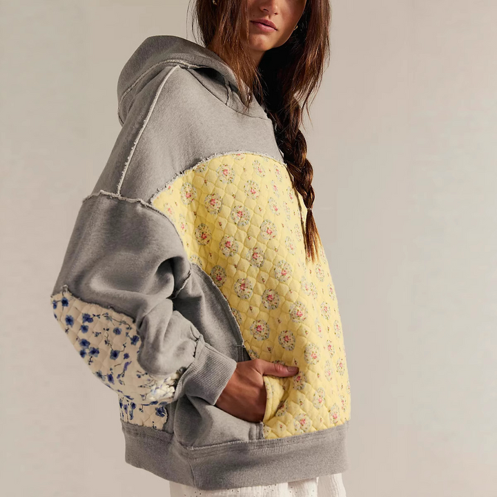 Chestnut Quilt Hoodie