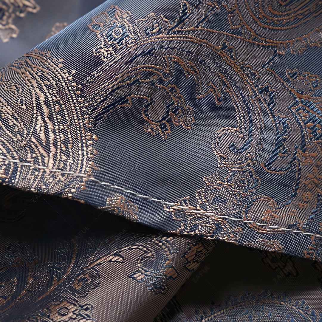 Silky Paisley Jacquard Shirt