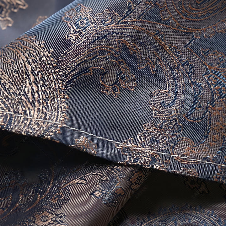Silky Paisley Jacquard Shirt