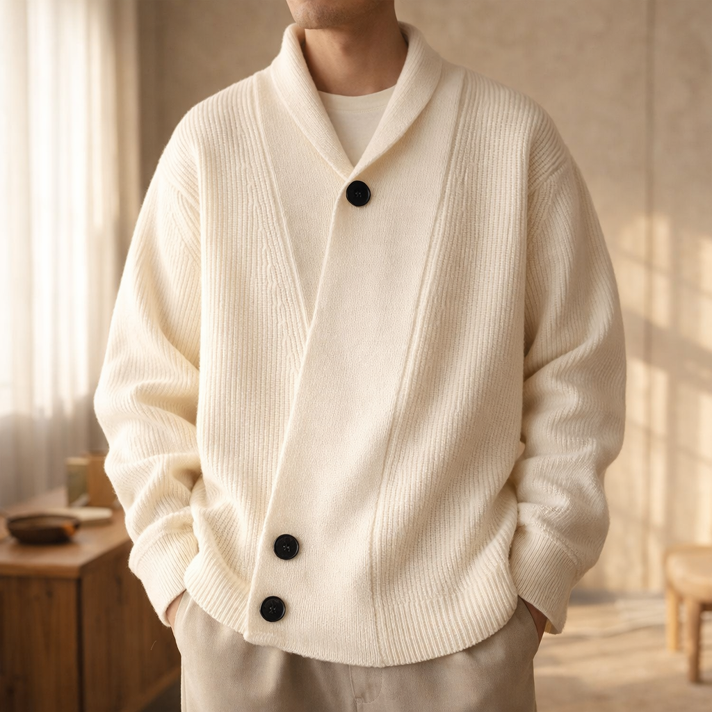Matsue Wrap-Front Cardigan