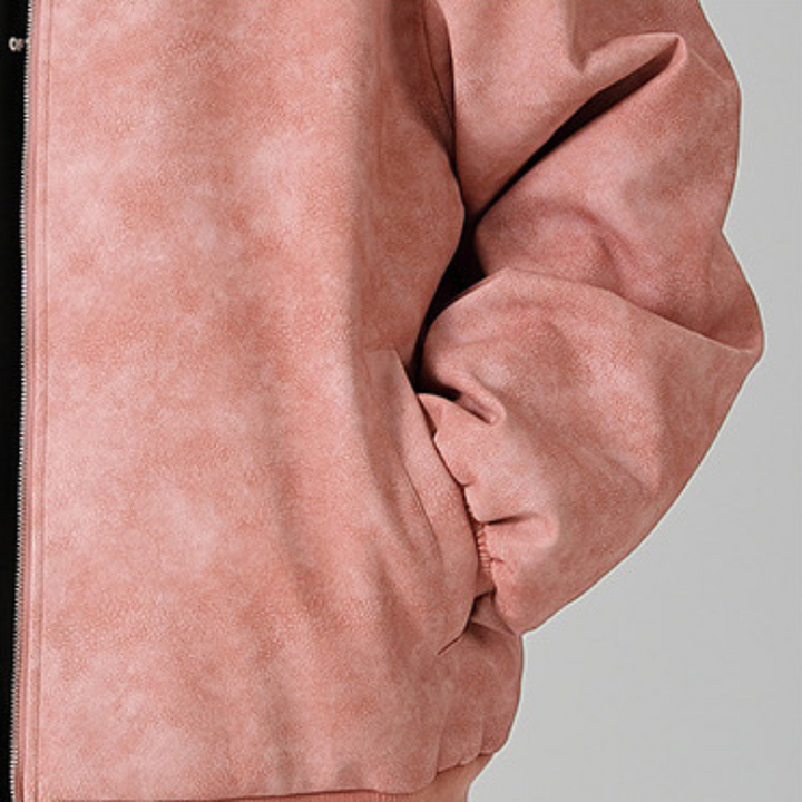 Fresco Marbled Bomber Jacket