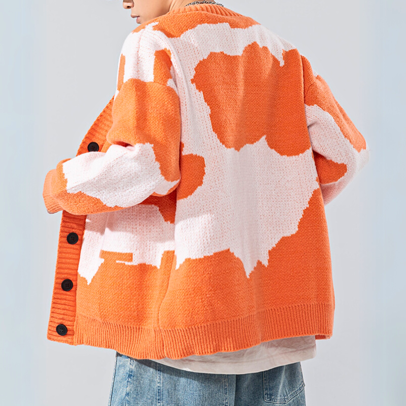 Cloudform Abstract Cardigan