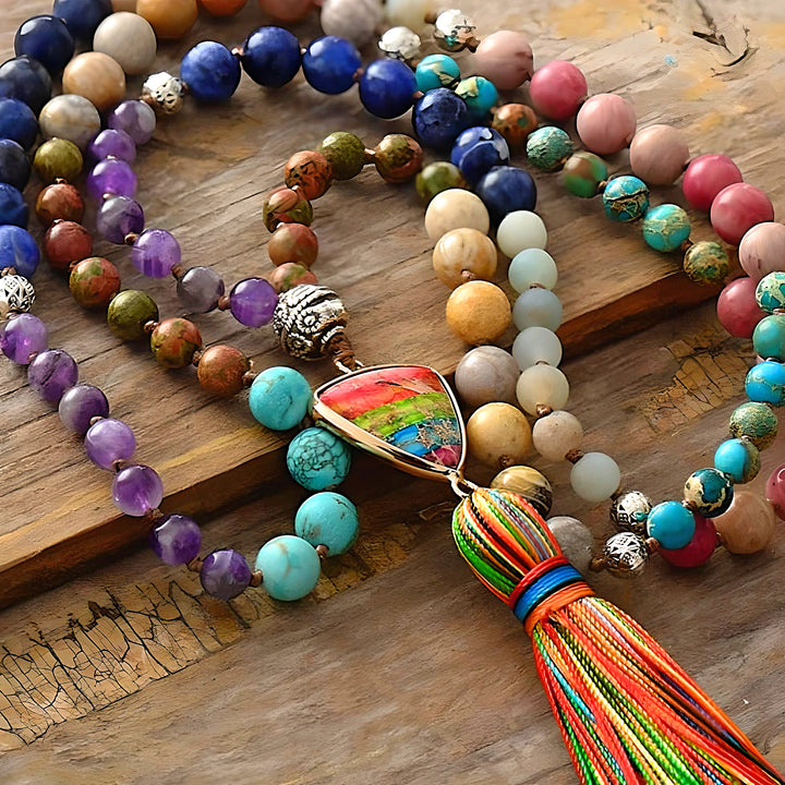 The 7-Chakra Stone Necklace