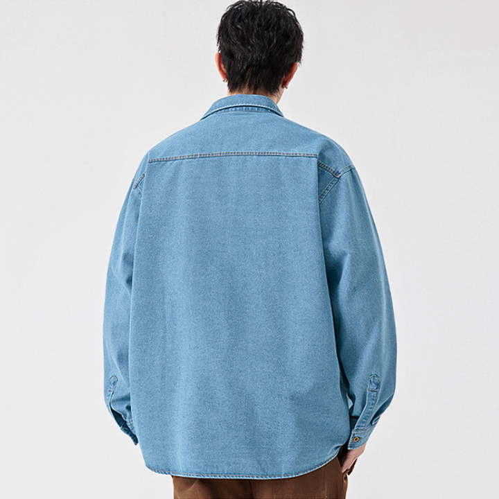 Indigo Jacquard Denim