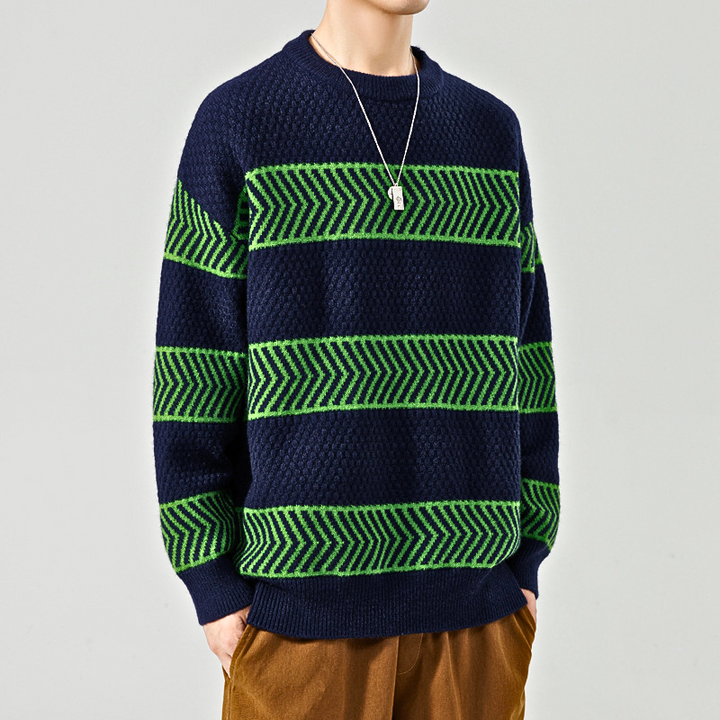 Zagros Waffle knit Sweater