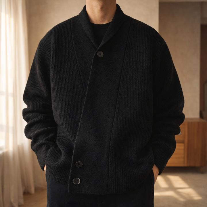 Matsue Wrap-Front Cardigan