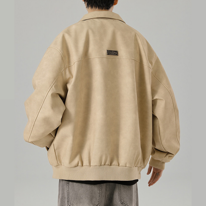 Fresco Marbled Bomber Jacket