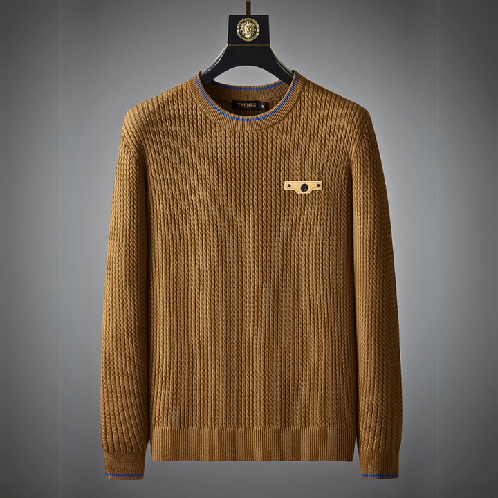 Thrines Braided Knit Sweater