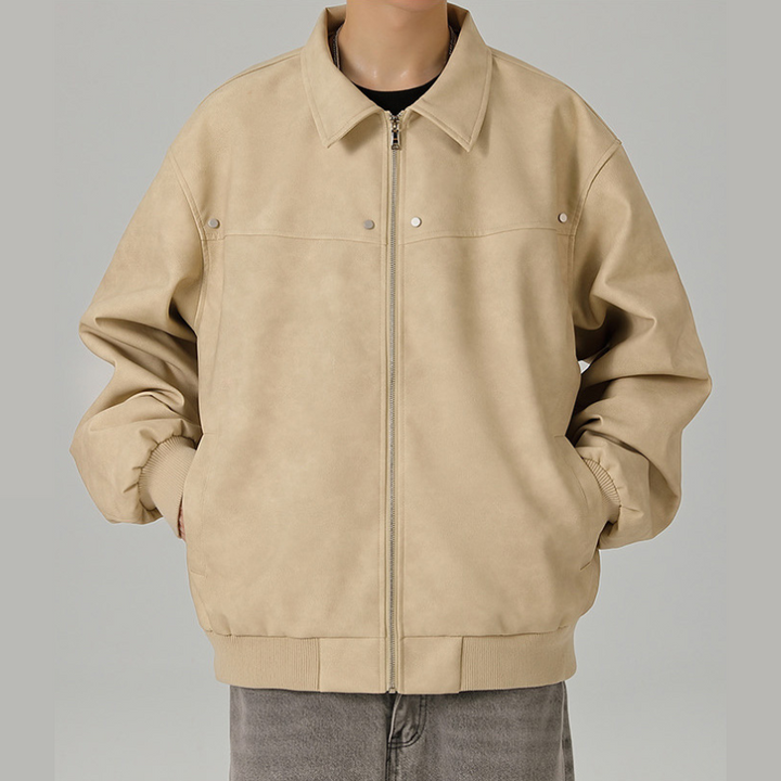 Fresco Marbled Bomber Jacket