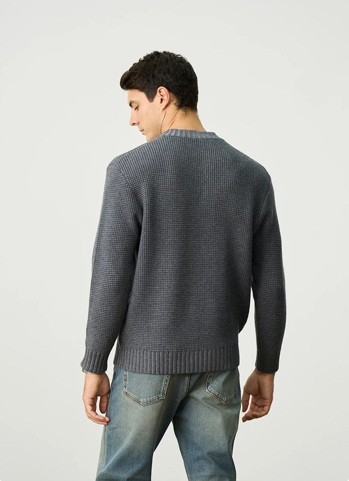 Everyday Waffle Knit Sweater