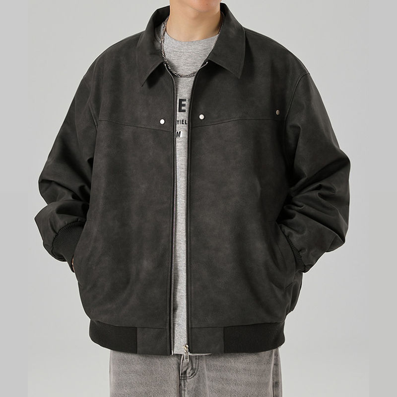 Fresco Marbled Bomber Jacket