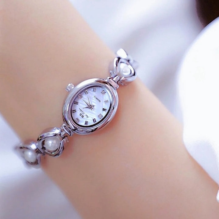 Pearly Bracelet Wristwatch