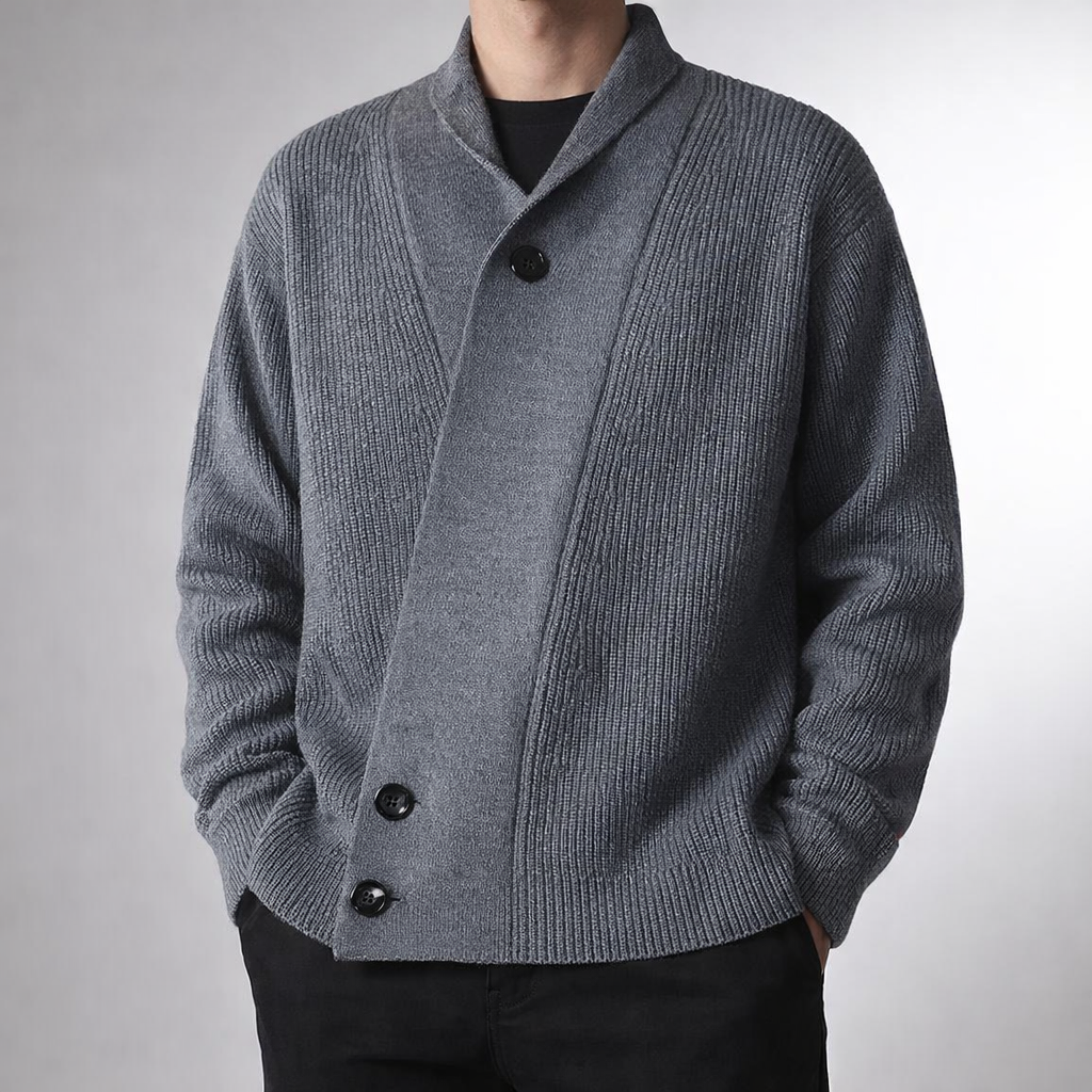 Matsue Wrap-Front Cardigan