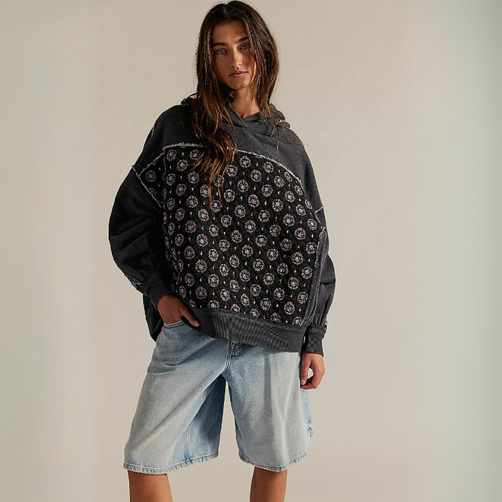Chestnut Quilt Hoodie