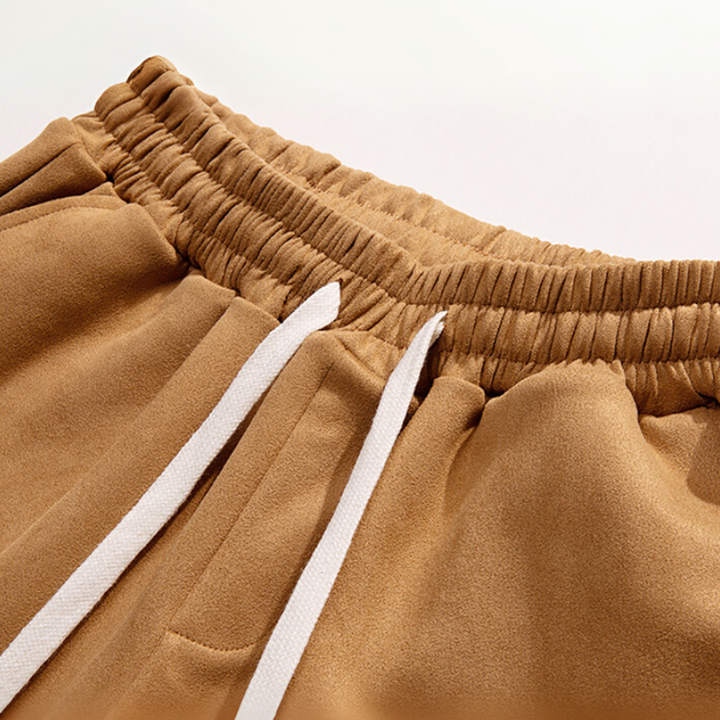 Mikkel Velvet Shorts