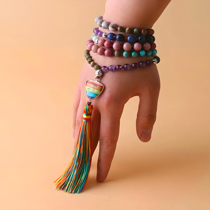 The 7-Chakra Stone Necklace