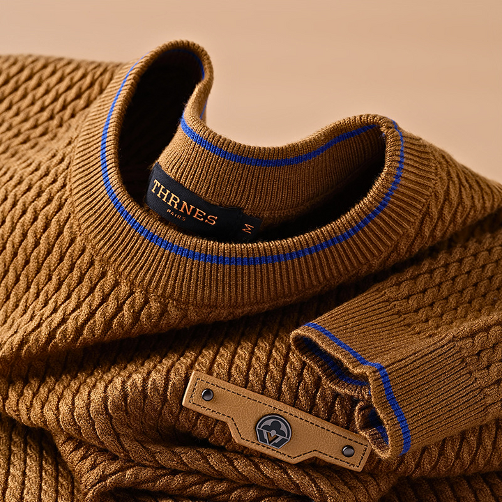 Thrines Braided Knit Sweater