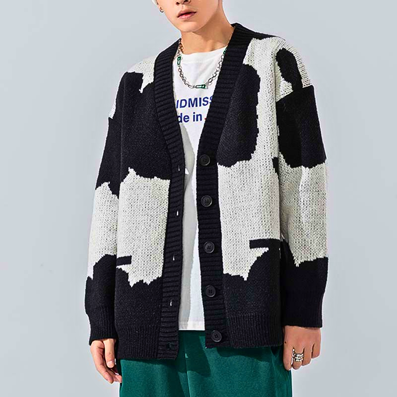 Cloudform Abstract Cardigan
