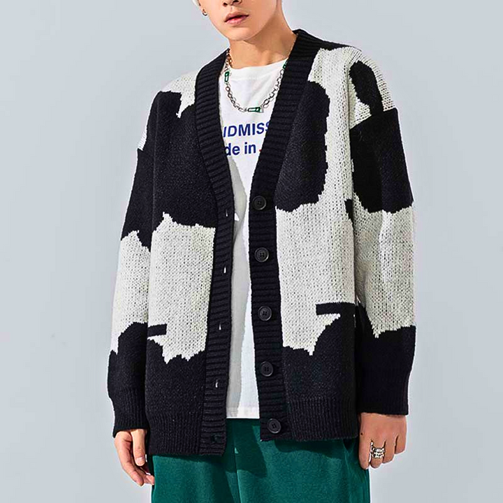 Cloudform Abstract Cardigan