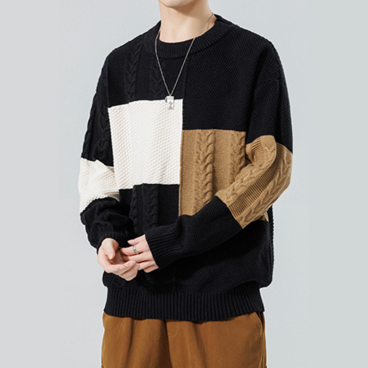 Oaklyn Chunky Patch Sweater
