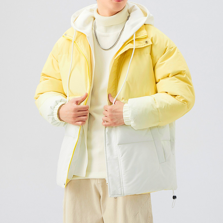 Ombré Puffer Coat