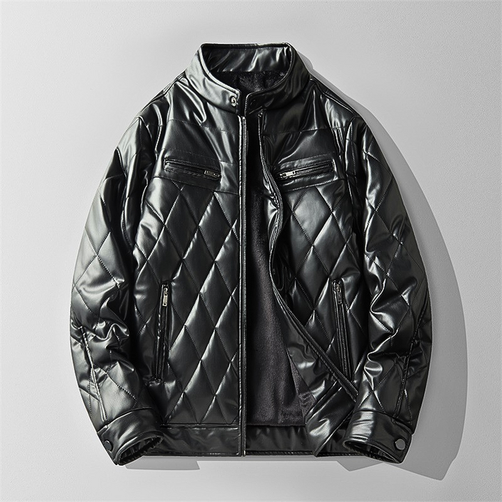 Orren Diamond-Quilted Jacket