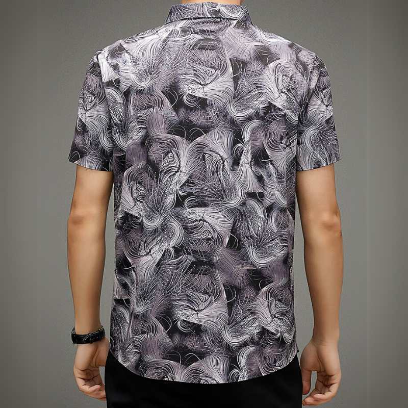 Nami Swirl Button-Up